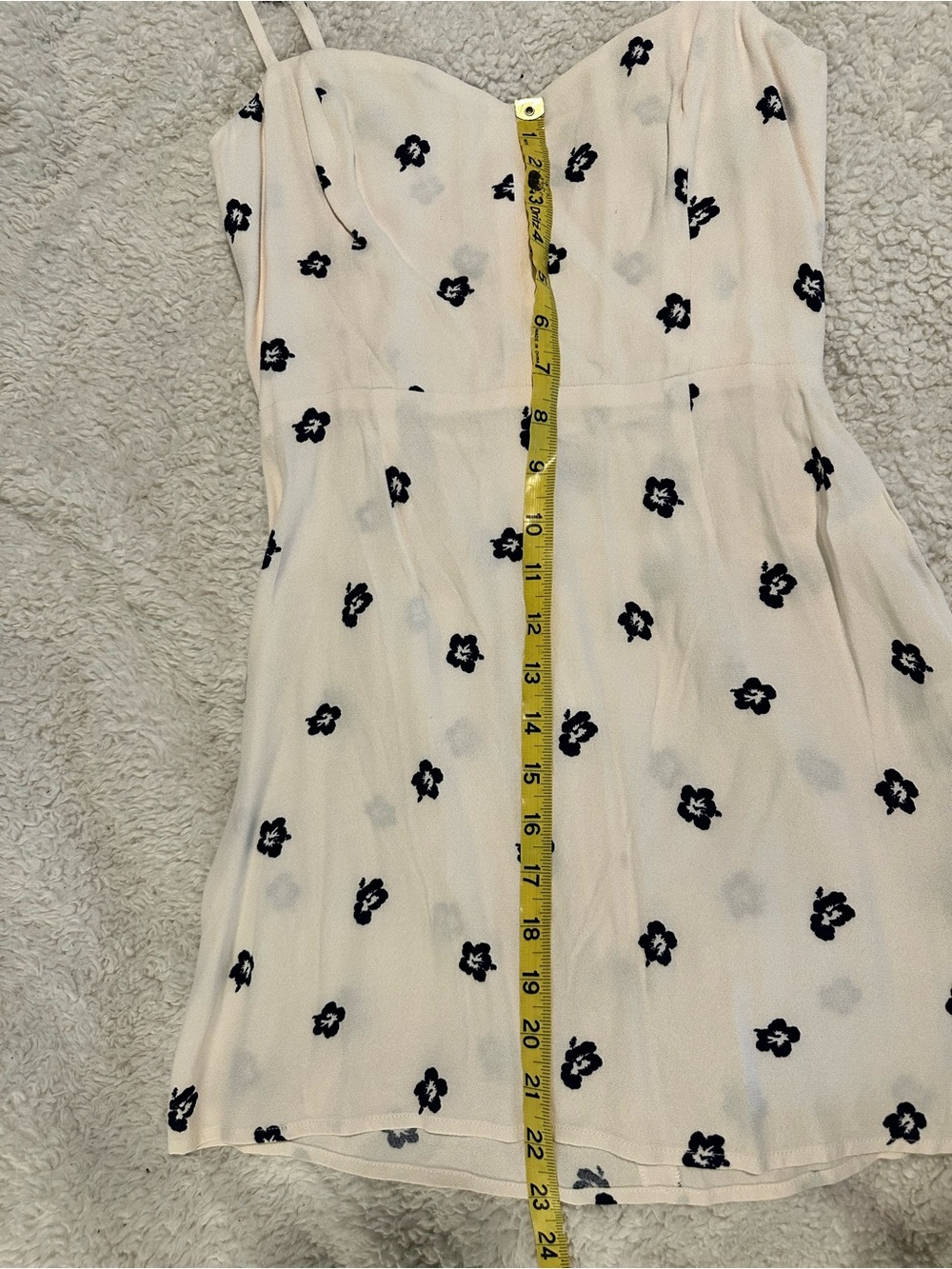 Vintage Reformation Mini Dress - Floral - Picture 7 of 8